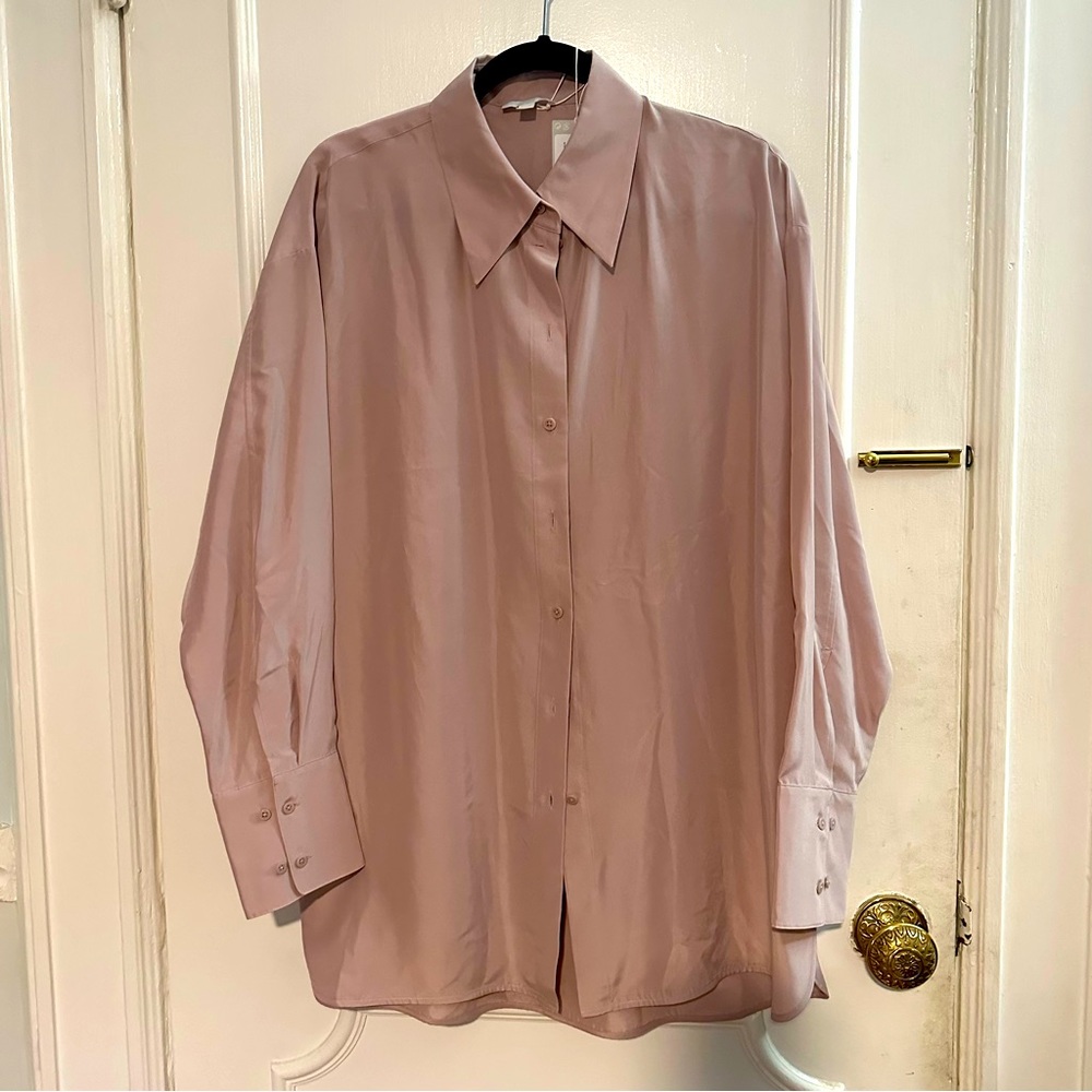 COS Silk button down 14